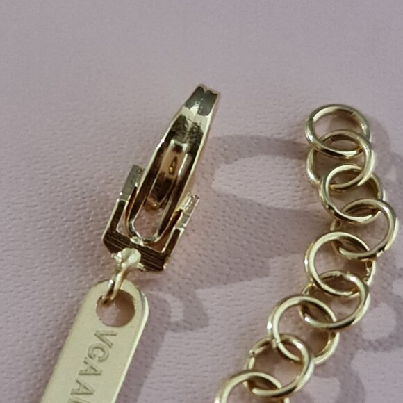 18k Gold Bracelet single clover charm - Part 1 - Picture 8 of 16